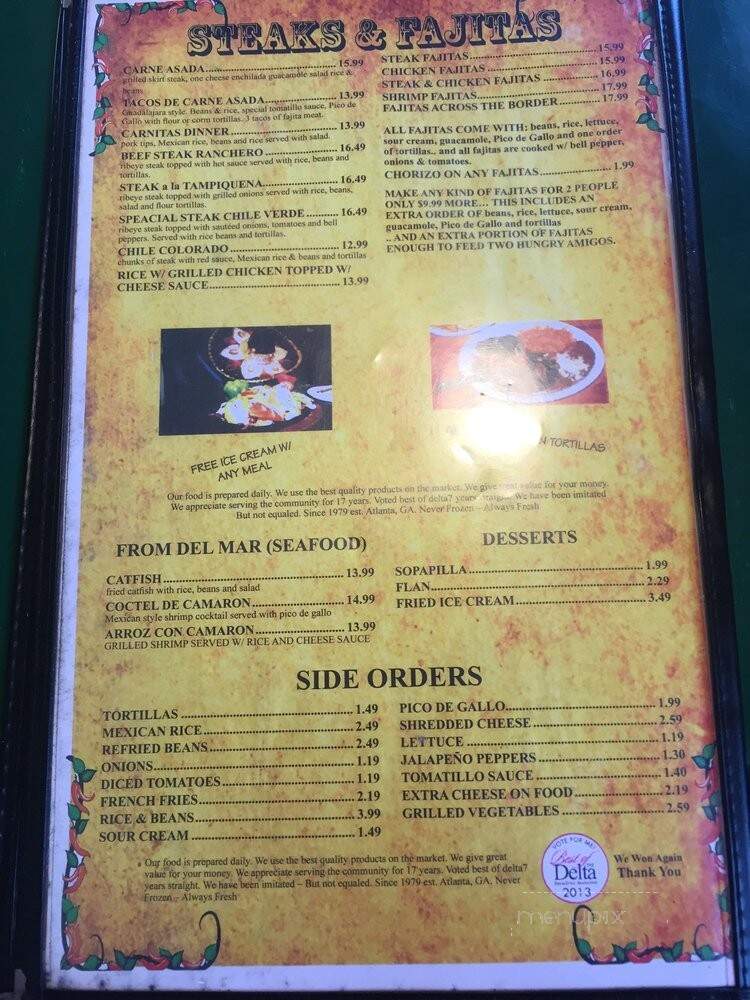 Chile Verde - Monroe, LA menu_pic
