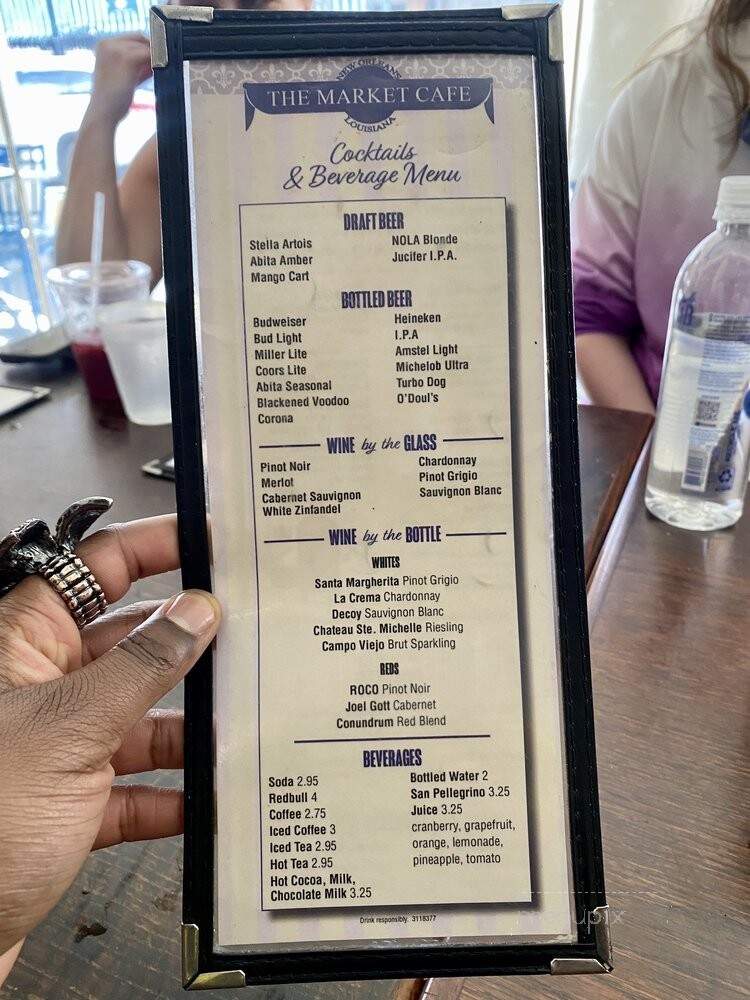 Market Cafe - New Orleans, LA menu_pic