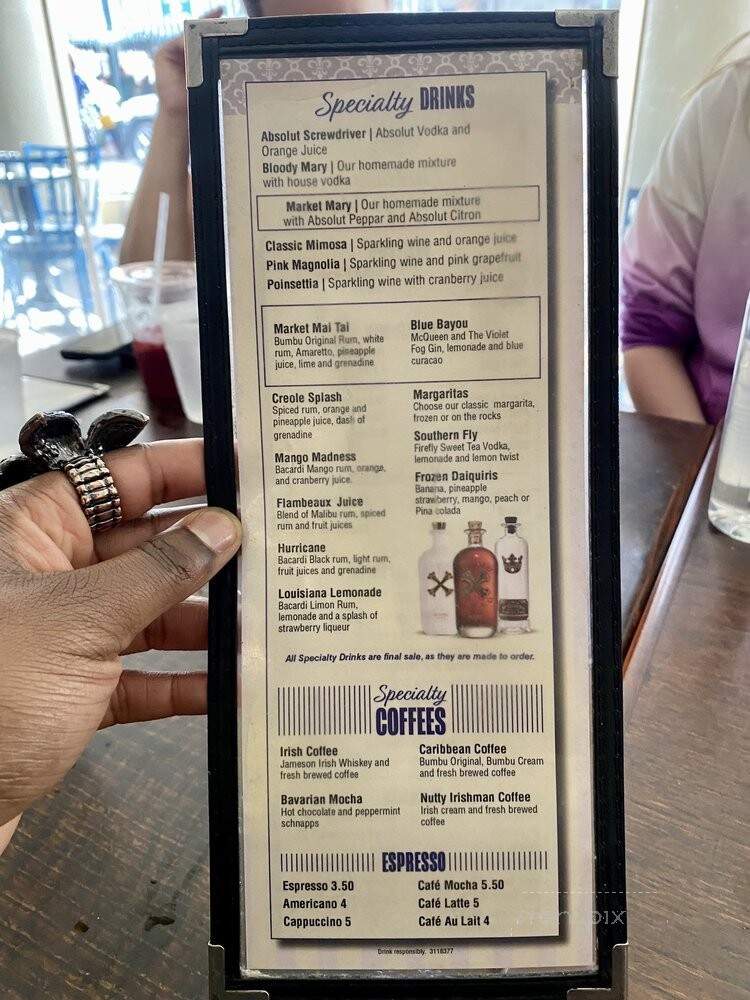 Market Cafe - New Orleans, LA menu_pic