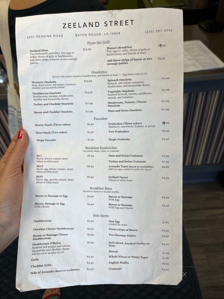 Zeeland Street Mkt Wine & Deli - Baton Rouge, LA menu_pic