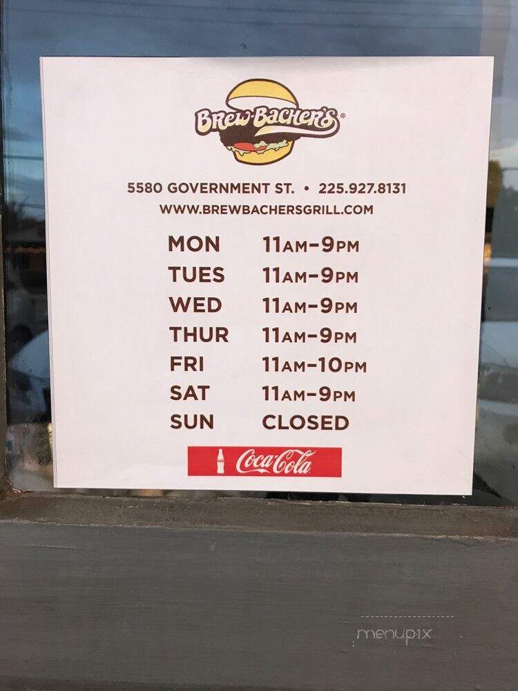 Brew-Bacher's Grill - Baton Rouge, LA