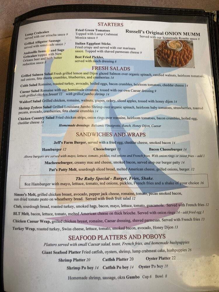 Russell's Marina Grill - New Orleans, LA