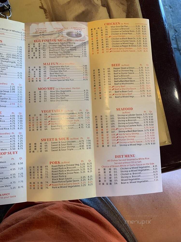 Hot Wok - Walker, LA menu_pic