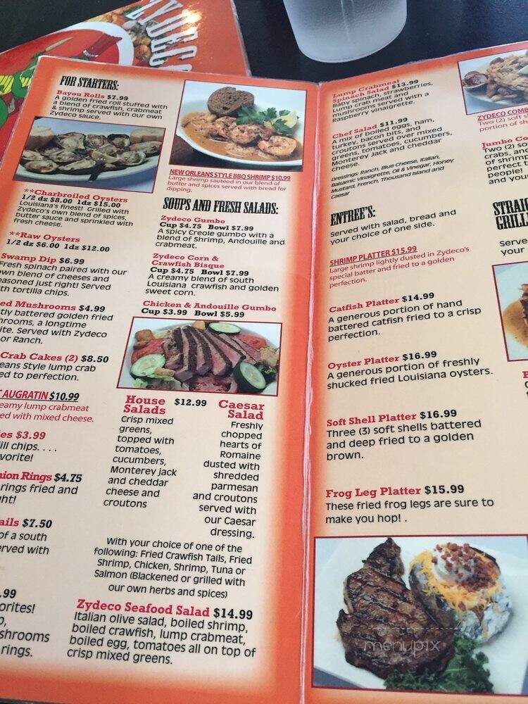 90 West Restaurant - Boutte, LA menu_pic