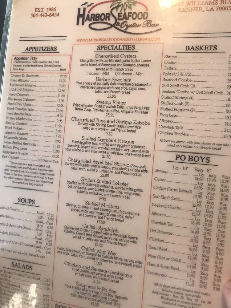 Jade Palace Chinese Restaurant - Kenner, LA menu_pic