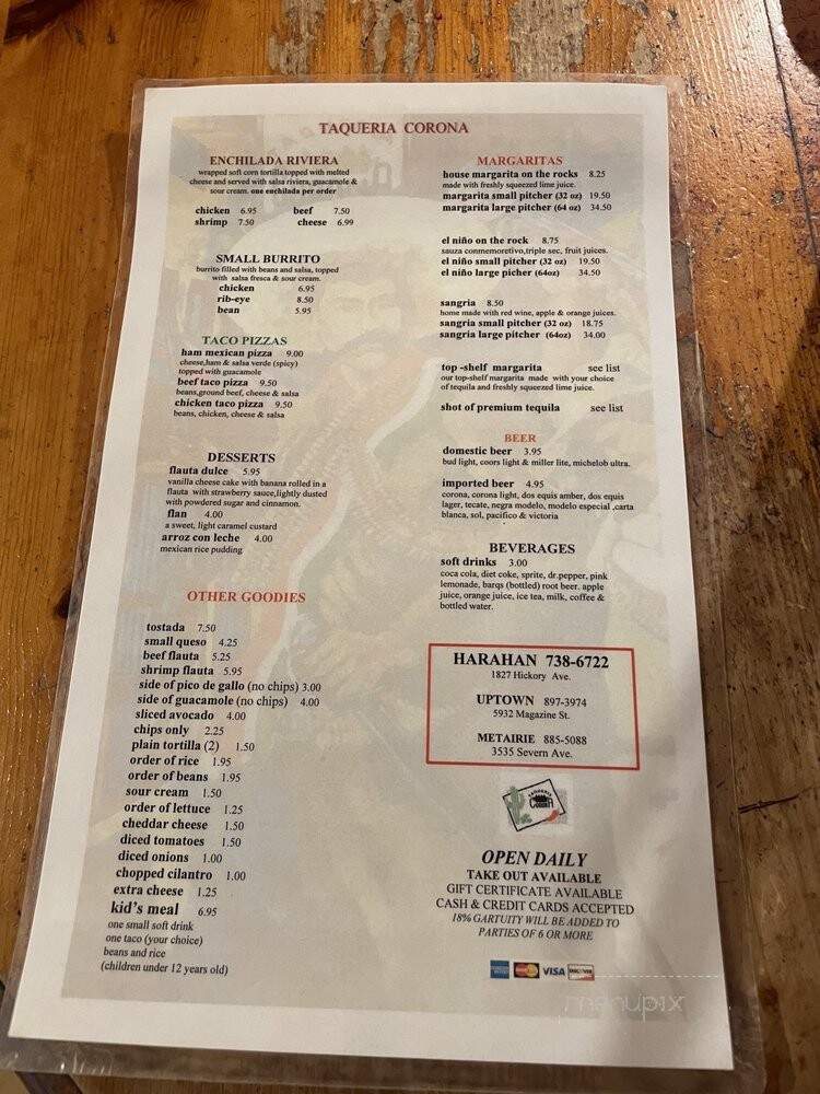 Taqueria Corona - Harahan, LA