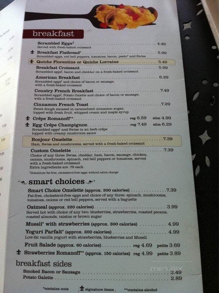 La Madeleine - New Orleans, LA menu_pic