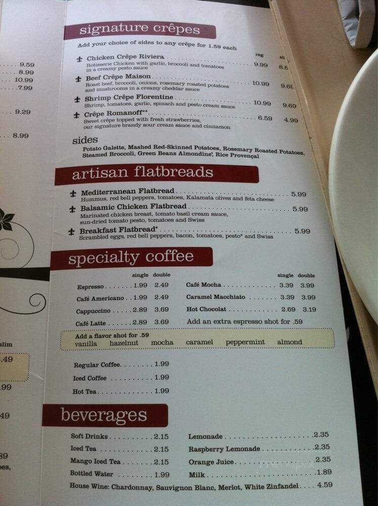 La Madeleine - New Orleans, LA menu_pic