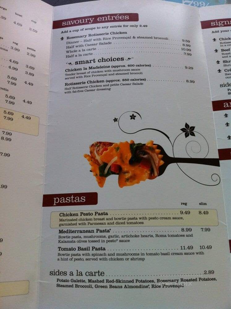 La Madeleine - New Orleans, LA menu_pic
