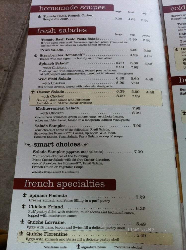 La Madeleine - New Orleans, LA menu_pic