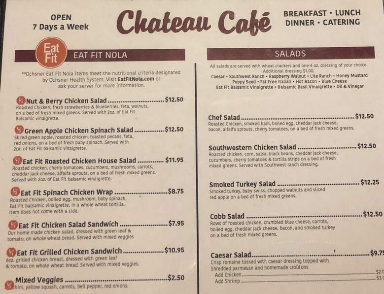 Chateau Coffee Cafe - Kenner, LA