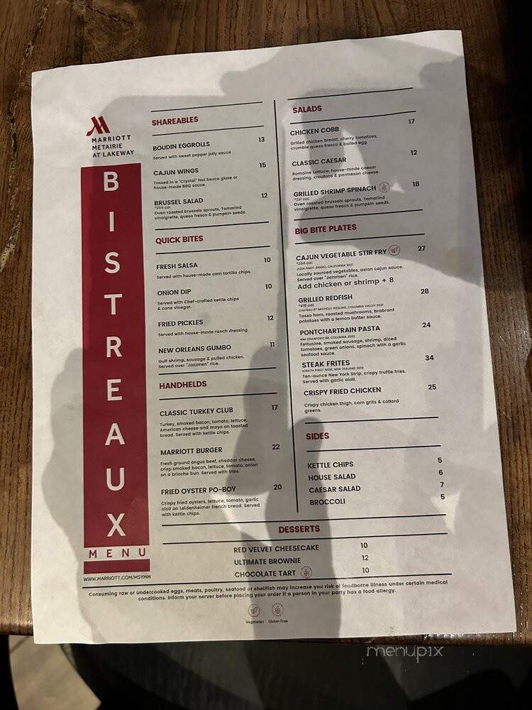 Bistro 38 By Dominique - Metairie, LA menu_pic