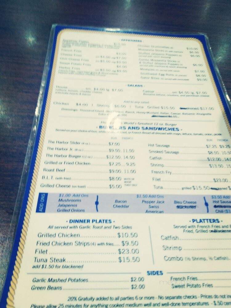 Harbor Deli - Metairie, LA menu_pic