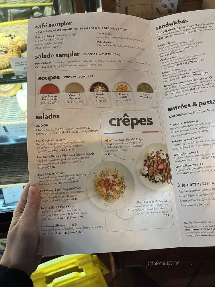 La Madeleine - New Orleans, LA menu_pic