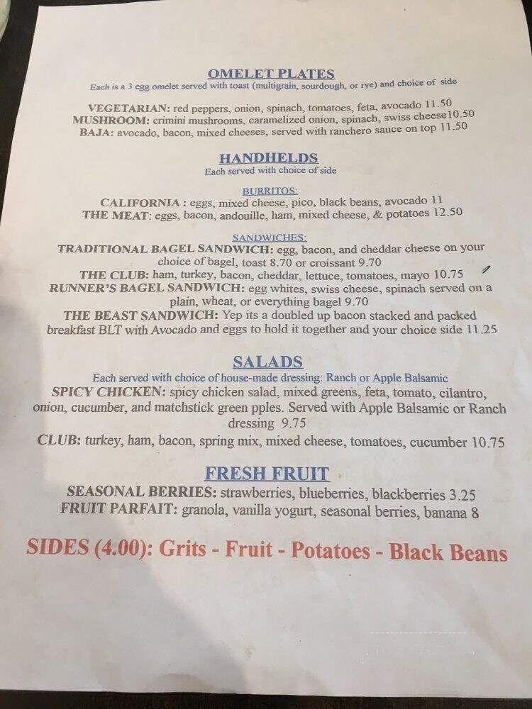 Refuel Cafe - New Orleans, LA menu_pic