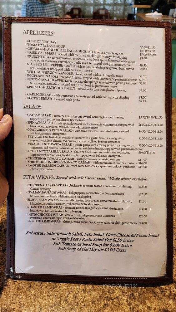 Louisiana Pizza Kitchen - New Orleans, LA menu_pic
