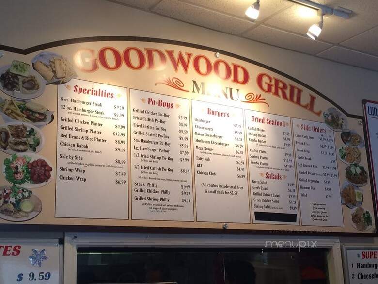 Goodwood Grill & Market - Baton Rouge, LA menu_pic