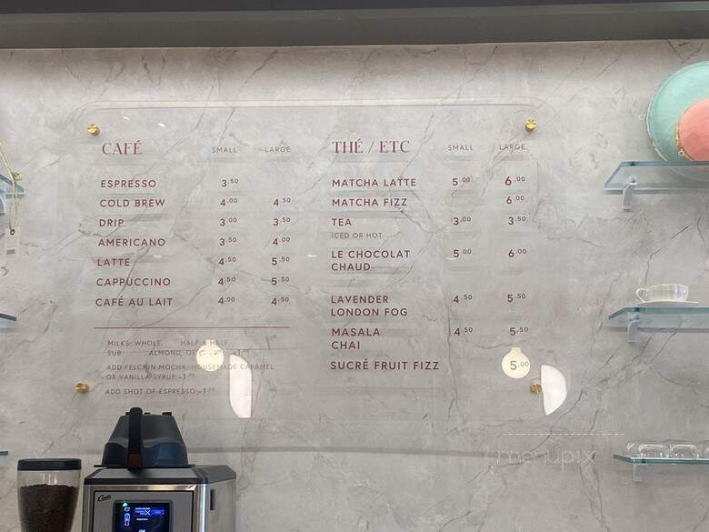 Sucre - New Orleans, LA menu_pic