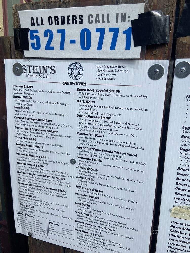 Stein's Market & Deli - New Orleans, LA