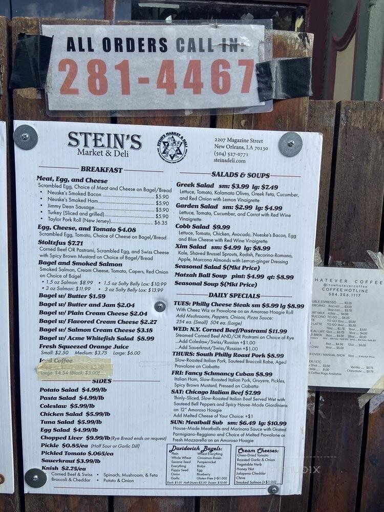Stein's Market & Deli - New Orleans, LA