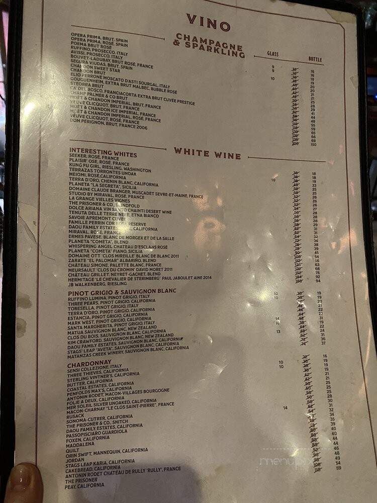 Tommy's Cuisine - New Orleans, LA menu_pic