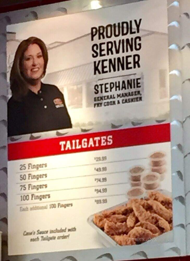 Raising Cane's Chicken Fingers - Kenner, LA menu_pic