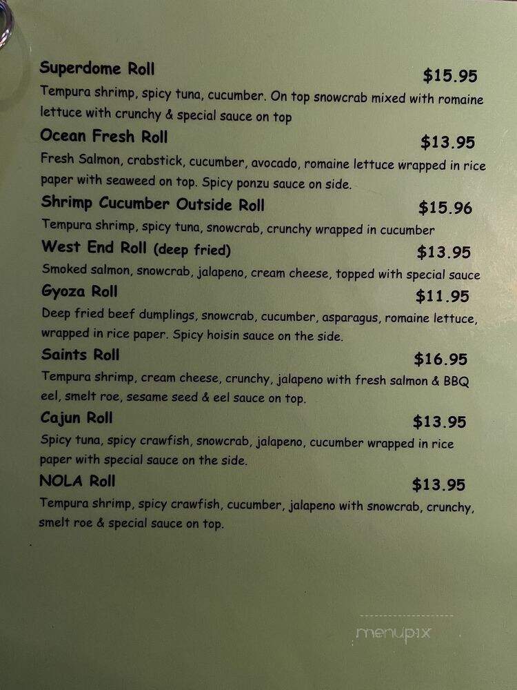 Wasabi Sushi & Bar - New Orleans, LA