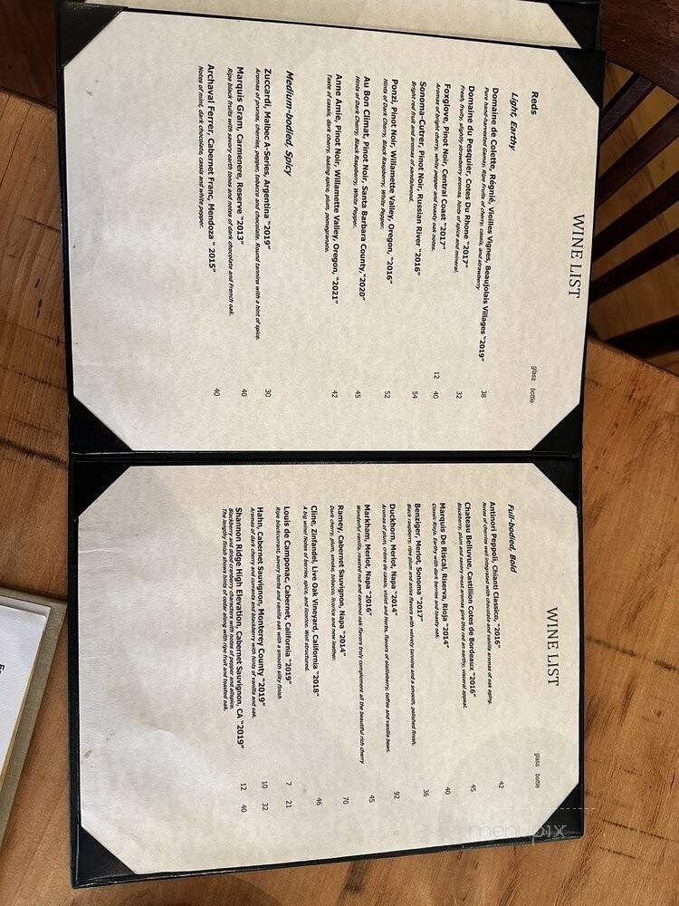 Grand Isle Restaurant - New Orleans, LA menu_pic