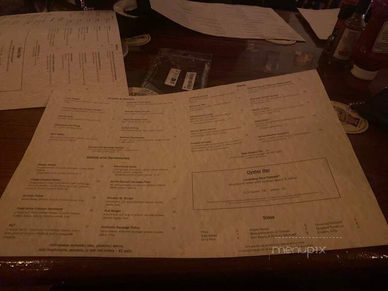 Crescent City Brewhouse - New Orleans, LA menu_pic