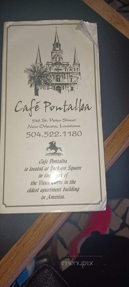 Cafe Pontalba - New Orleans, LA menu_pic