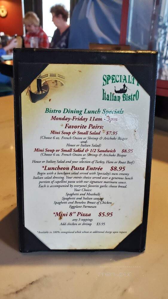 Specialty Pizza & Italian - Gretna, LA