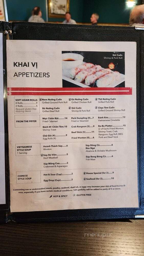 Hoa Hong 9 - Gretna, LA menu_pic