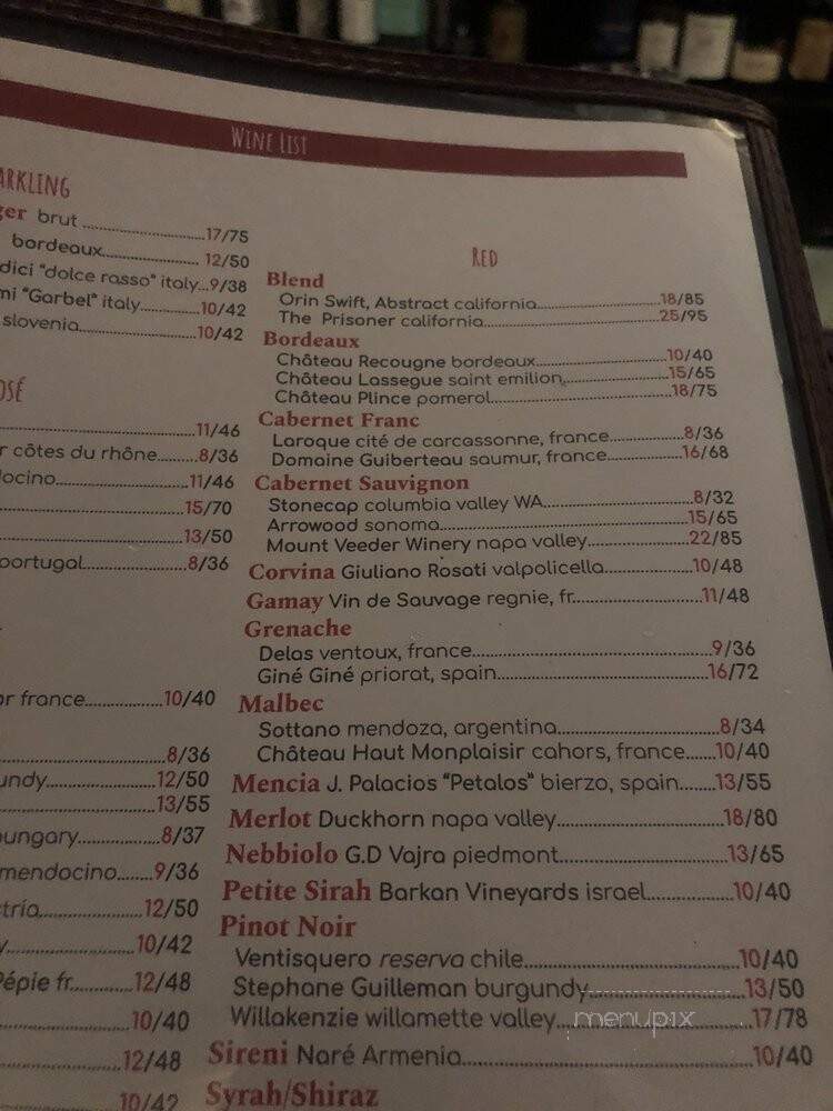 Delachaise - New Orleans, LA menu_pic