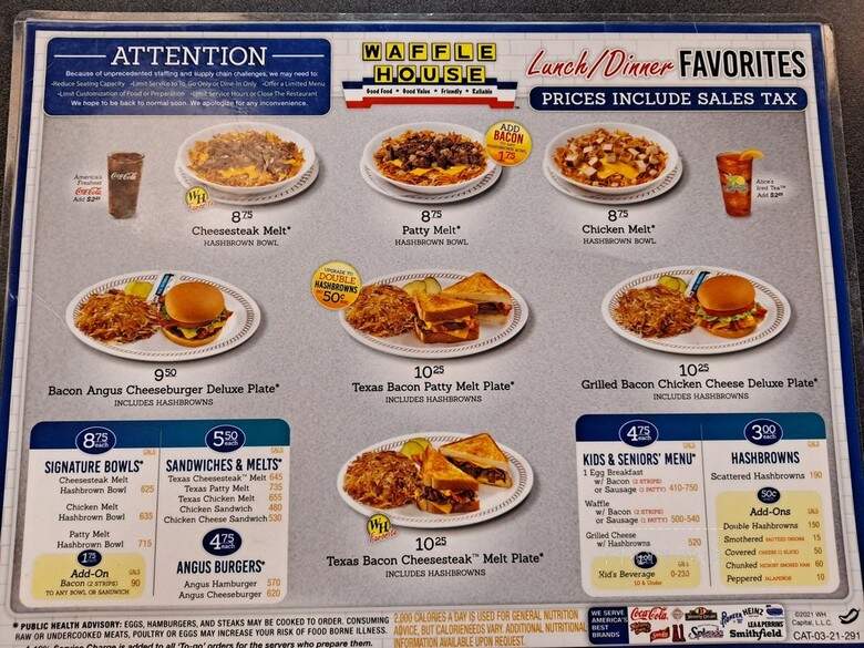 Breakfast Club - Chalmette, LA menu_pic