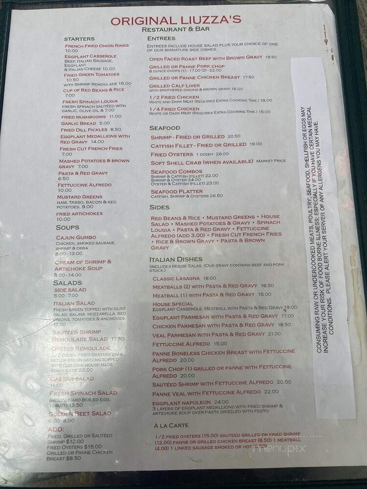 Liuzza's Restaurant & Bar - New Orleans, LA