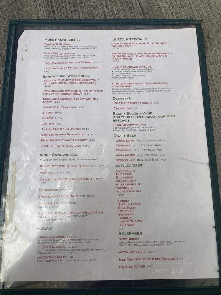 Liuzza's Restaurant & Bar - New Orleans, LA
