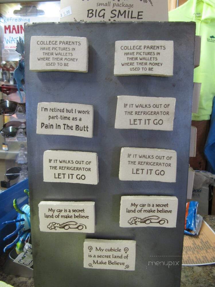 H B Provisions - Kennebunk, ME menu_pic