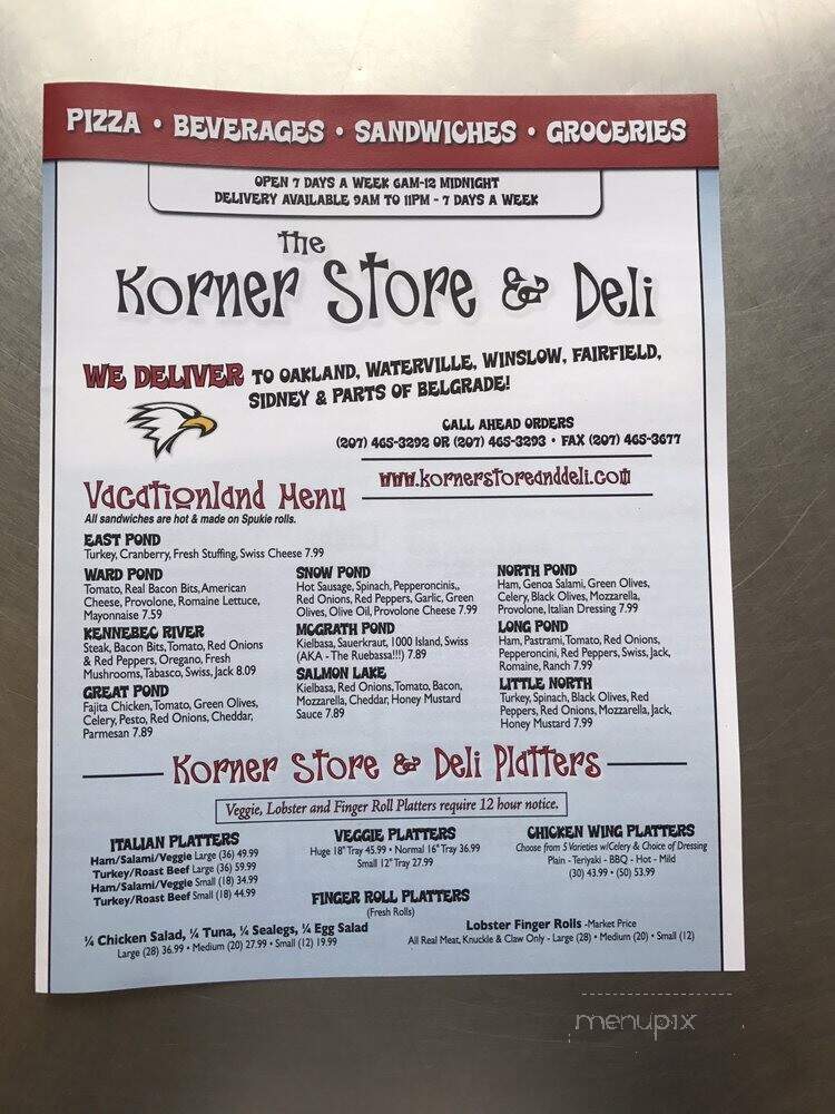 Korner Store - Oakland, ME