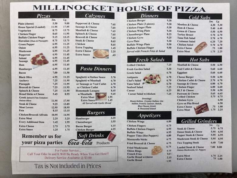 Millinocket House Of Pizza - Millinocket, ME