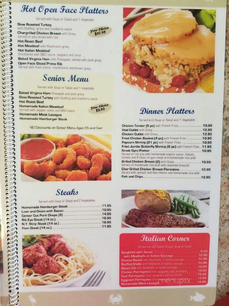 Aberdeen Eagle Diner - Aberdeen, MD menu_pic