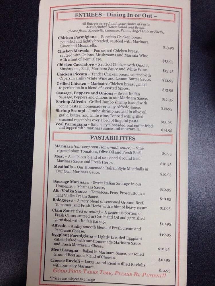 Brookside Original Ny Pizza - Owings Mills, MD menu_pic