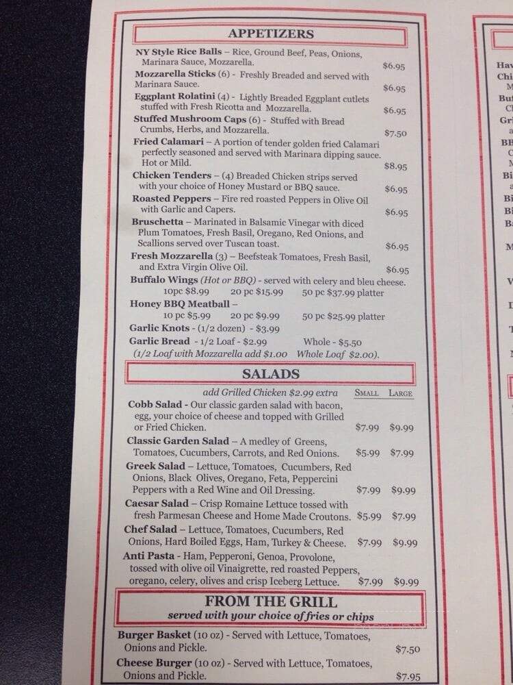 Brookside Original Ny Pizza - Owings Mills, MD menu_pic