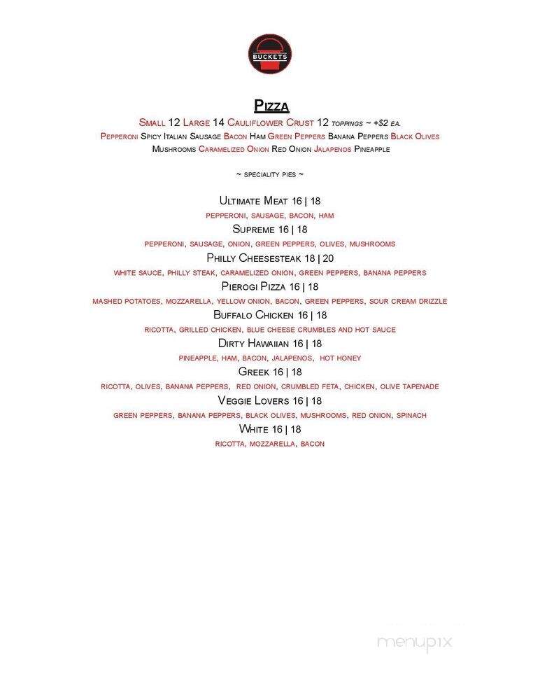 C J's - Lusby, MD menu_pic