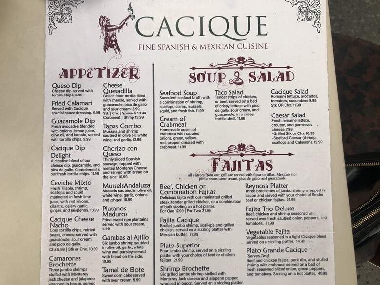 Cacique Restaurant - Frederick, MD