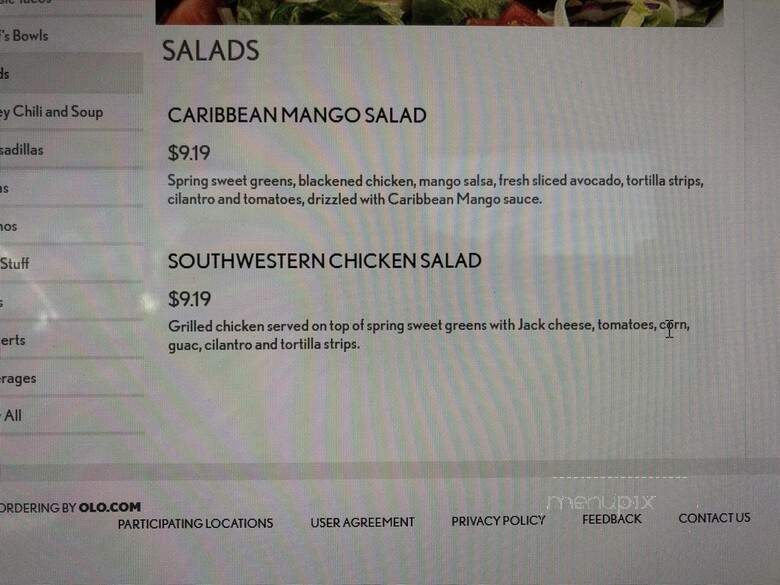 California Tortilla Group - Rockville, MD menu_pic