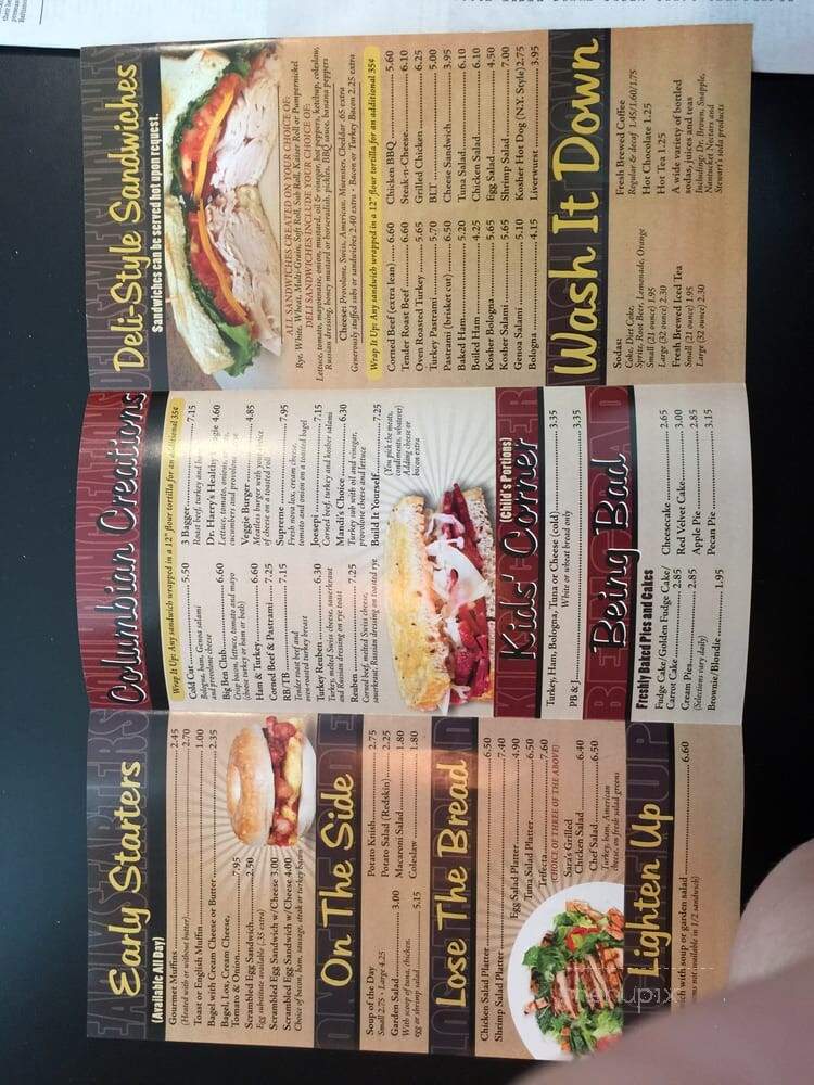 Charter Deli - Columbia, MD menu_pic
