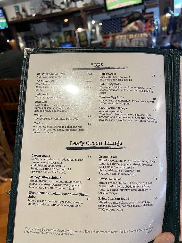 Dog Fish Head Alehouse - Gaithersburg, MD menu_pic
