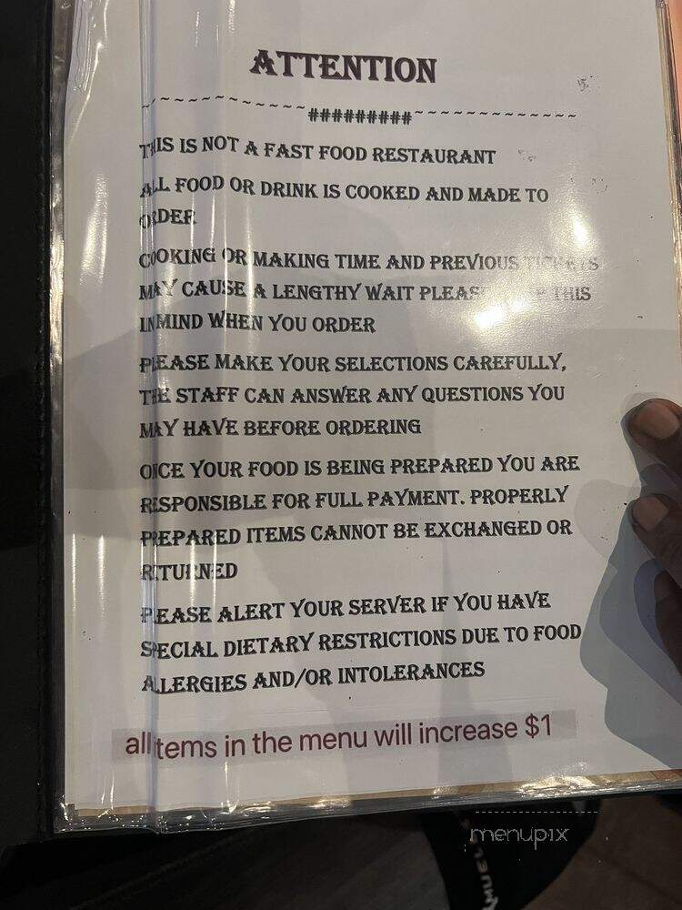 Fuji Japanese Steakhouse - Gambrills, MD menu_pic