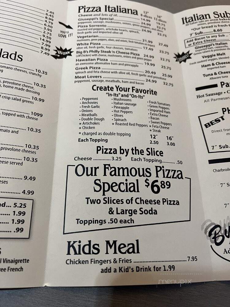 Giuseppi's Pizza Plus - Rockville, MD