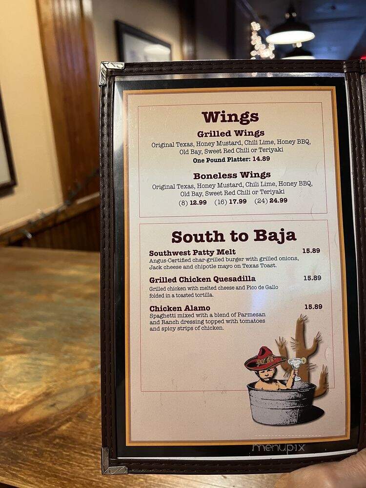 Hard Times Cafe - Rockville, MD menu_pic
